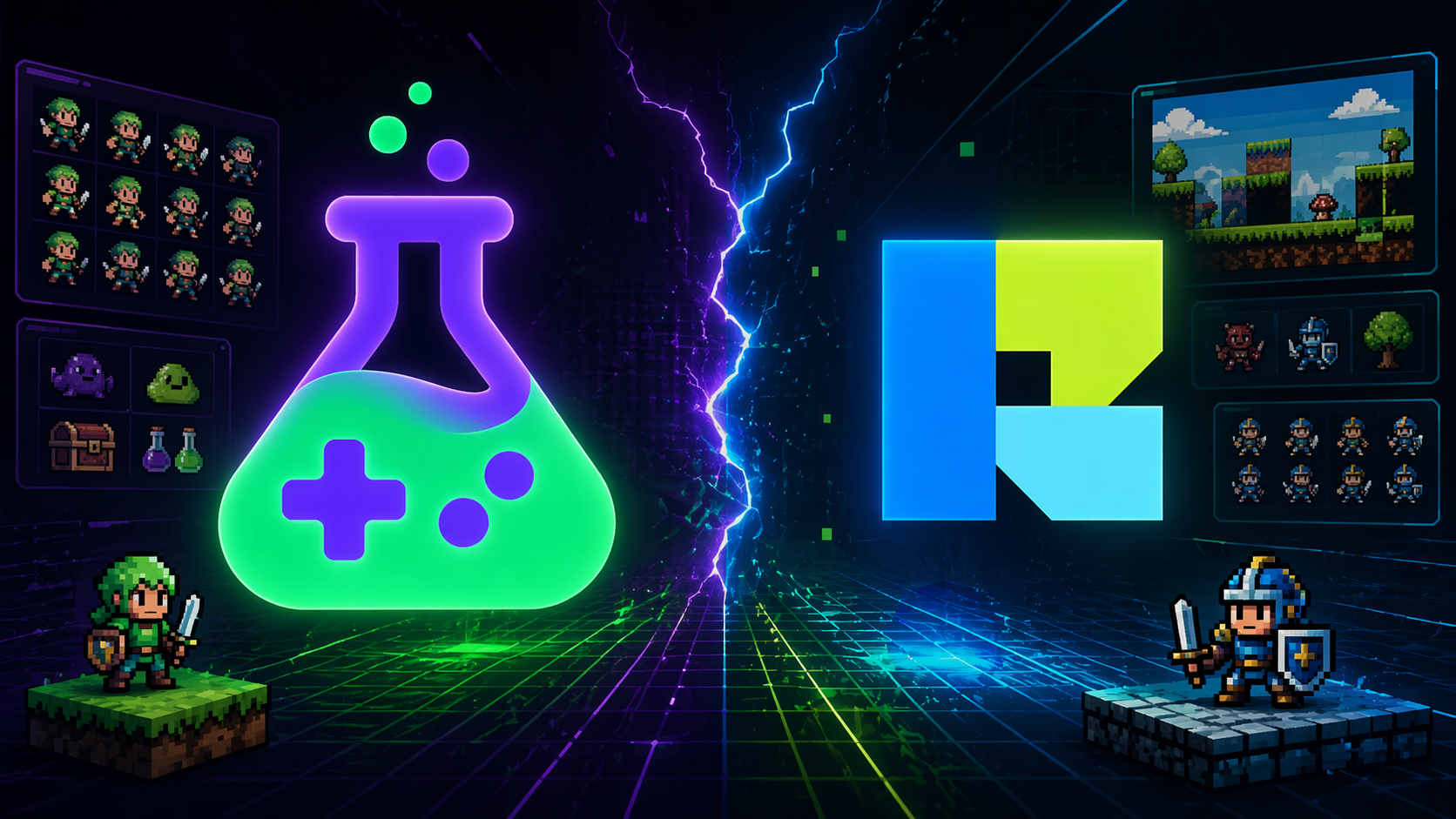 Gamelabs Studio vs Retro Diffusion: AI Sprite Generator Comparison (2026)